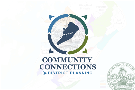 Community Connections - District Planning Text with Project Logo